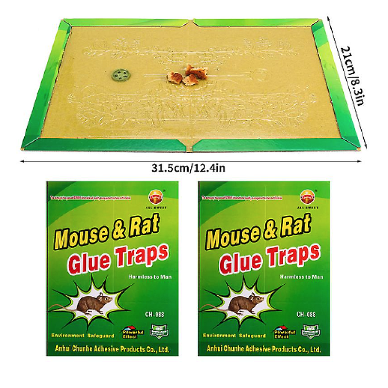 Set Capcana Cu Lipici Pentru Soareci Si Sobolani Lure Traps Mj